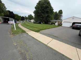 Joseph P.'s lawn maintenance service result
