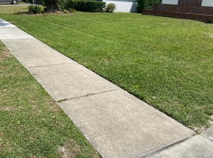 Linda J.'s lawn service service result