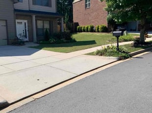 Pat C.'s lawn maintenance service result