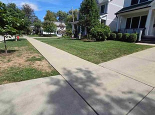 Linda H.'s grass maintenance service result