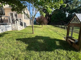 Kristen S.'s lawn maintenance service result
