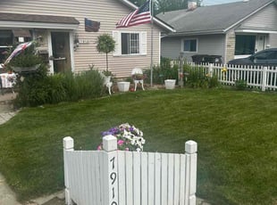 Diane J.'s lawn care services service result