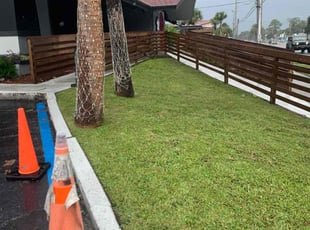 Darrell M.'s lawn maintenance service result