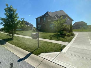 Christopher O.'s turf care service result