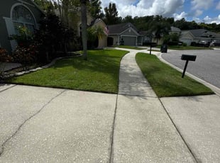 Kris S.'s lawn care service result