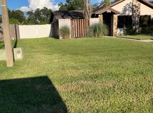 Linda E.'s lawn service service result