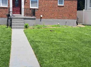 Clara C.'s grass cutting service result