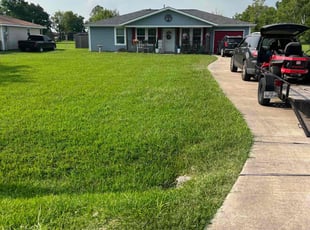 Steve T.'s grass maintenance service result