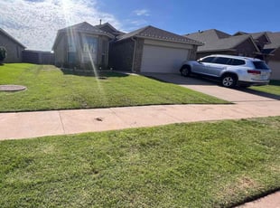 Sara G.'s grass maintenance service result