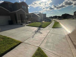 Carl S.'s grass cutting service result
