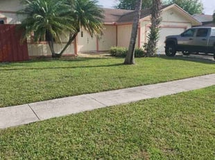 Sheila M.'s lawn care services service result