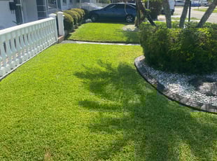 Ashley V.'s lawn care service result