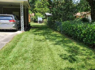 Derrick J.'s turf maintenance service result