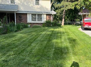 Donella D.'s turf maintenance service result