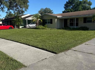 Paul K.'s grass maintenance service result