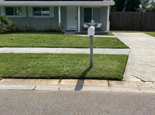 Kim M.'s lawn service service result