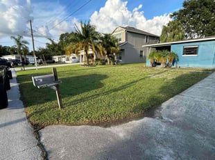 Steven R.'s lawn care services service result