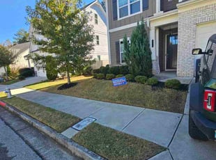 Torrie J.'s grass maintenance service result