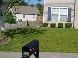 RIYAM A.'s lawn care services service result