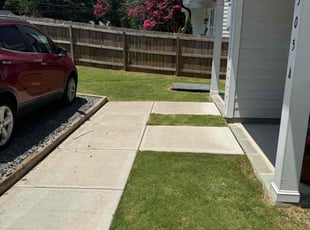 Barbara S.'s grass maintenance service result