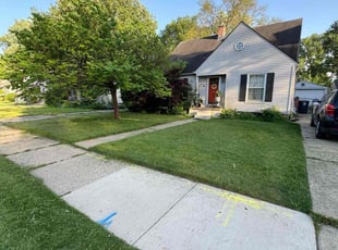 Jeanette J.'s grass cutting service result