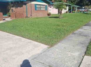 Janice F.'s lawn care services service result