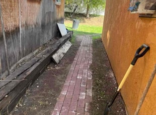 Kay B.'s Leaf Removal service result