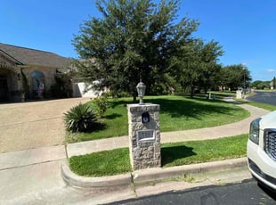Brittany C.'s lawn maintenance service result