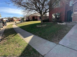 Christi B.'s lawn care services service result