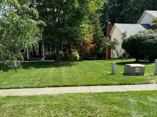 Rosalind J.'s lawn care services service result