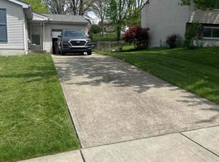 Becca M.'s grass cutting service result