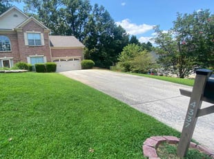 Brian J.'s turf maintenance service result
