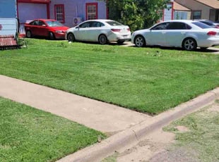 Florita F.'s grass maintenance service result