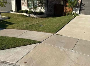 Teresa J.'s grass maintenance service result