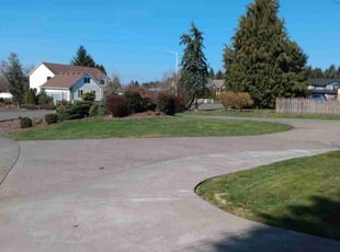 Randy W.'s lawn maintenance service result