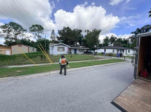 Lonnie W.'s lawn maintenance service result