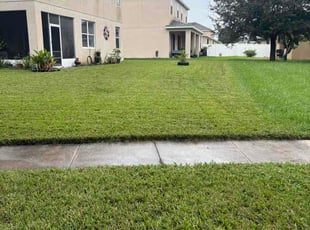 Melissa C.'s lawn maintenance service result