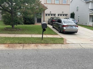 Carrie M.'s turf maintenance service result