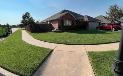 Photo of Pam B.'s yard after getting tree care in Oklahoma City, OK
