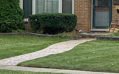Photo of Kimberly B.'s yard after getting landscaping in White Lake, MI