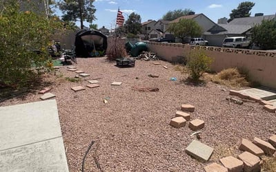 Photo of Deborah F.'s yard after getting landscaping in Henderson, NV