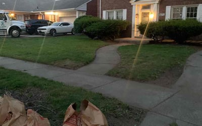 Photo of Christopher S.'s yard after getting landscaping in Grosse Pointe, MI