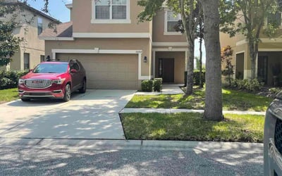 Photo of Eric B.'s yard after getting landscaping in Durant, FL