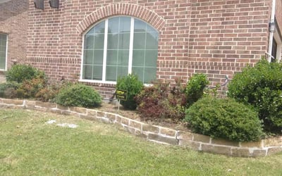 Photo of Alexander R.'s yard after getting landscaping in Aubrey, TX