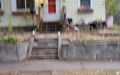 Photo of Brenda K.'s yard after getting landscaping in Le Center, MN