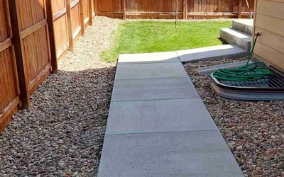 Photo of Timothy J.'s yard after getting landscaping in Conifer, CO