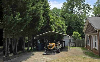 Photo of Karen R.'s yard after getting landscaping in Gold Hill, NC