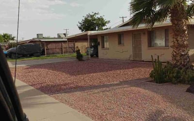 Photo of Annie M.'s yard after getting landscaping in Wittmann, AZ