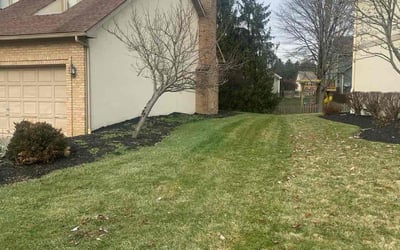 Photo of Charles H.'s yard after getting landscaping in Thornville, OH