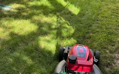 Photo of Emmett W.'s yard after getting landscaping in Sterling, VA